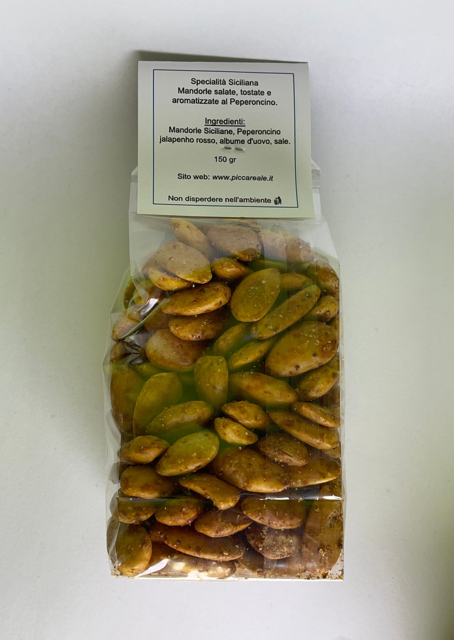 Mandorle tostate al peperoncino